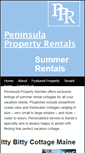 Mobile Screenshot of peninsulapropertyrentals.com